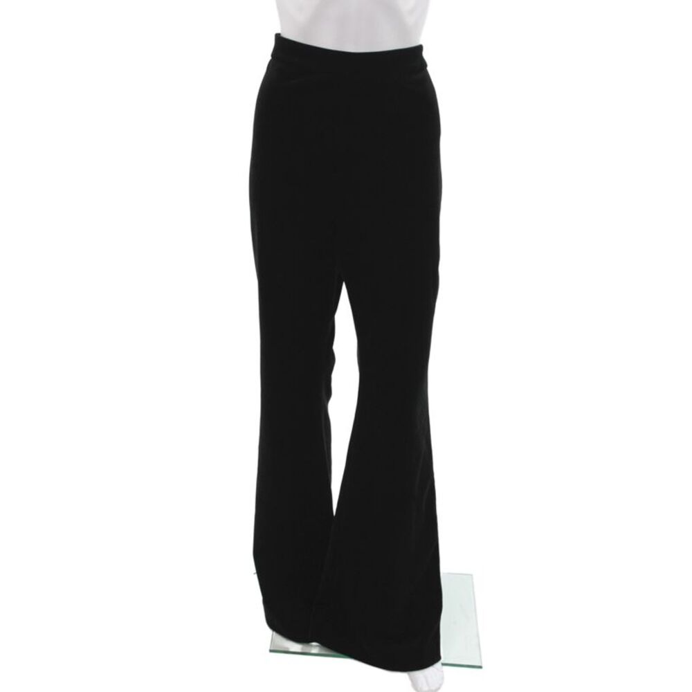 Nadine Merabi Women Dress Pants Black Zip 93% Polyester Size 12